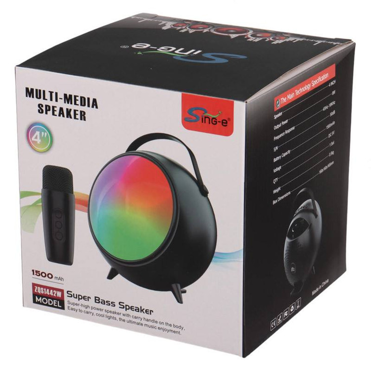 bass bluetooth speaker karaoke microphone