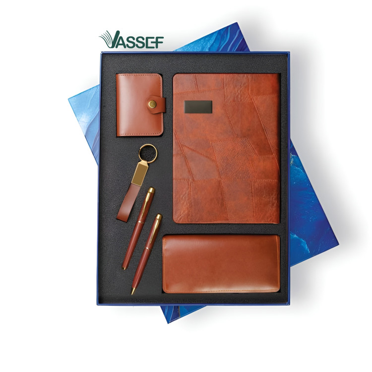 فروش خرید باکس هدیه قهوه ای شکلاتی کاربردی سازمانی