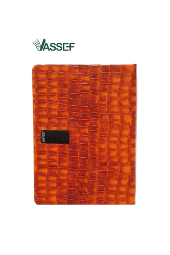 خرید سررسید وزیری چرم پوست کروکودیل