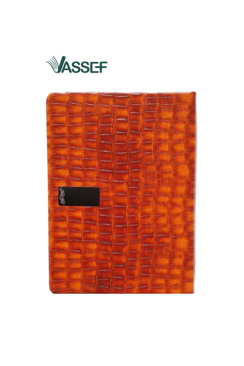 خرید سررسید وزیری چرم پوست کروکودیل