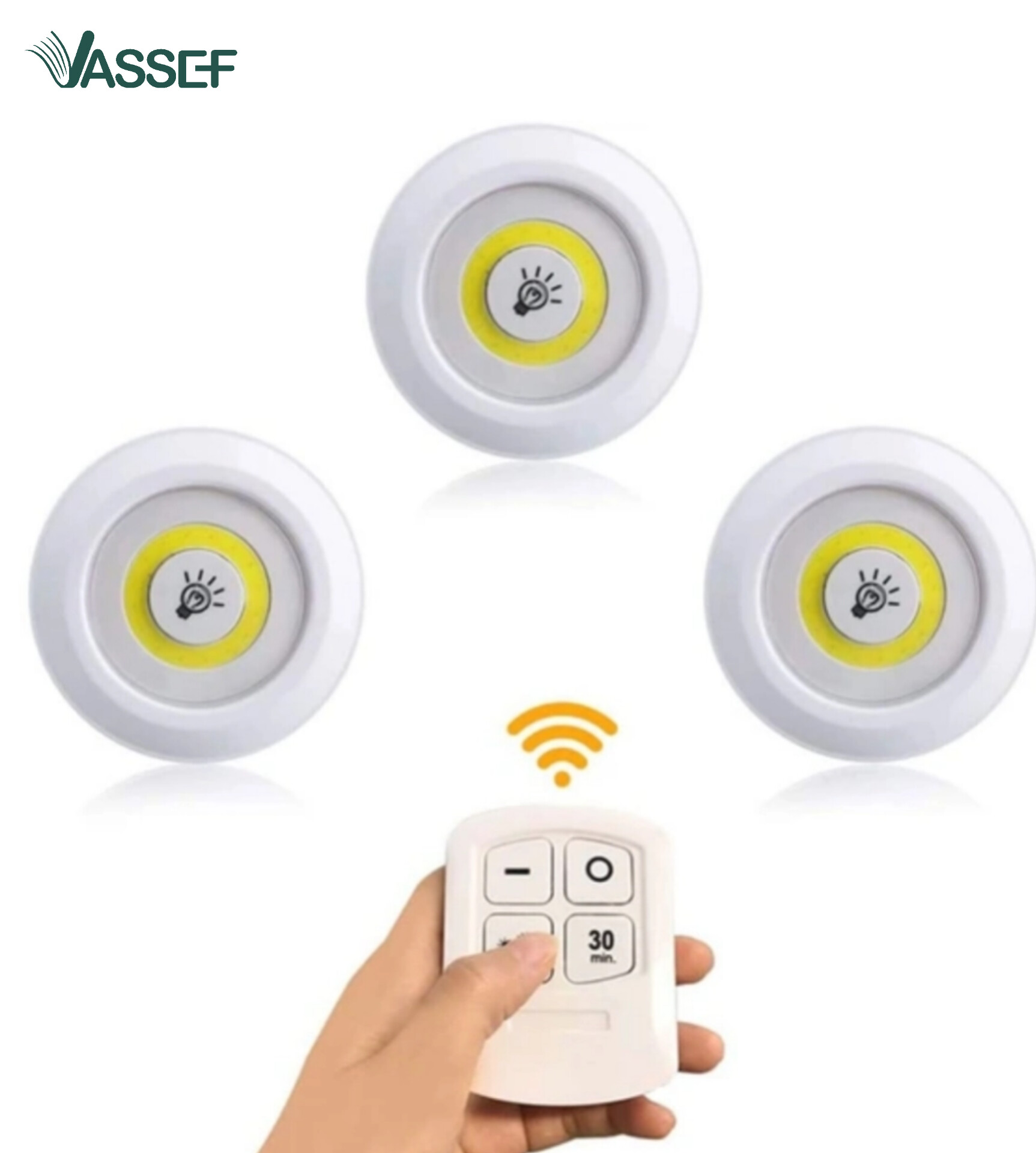خرید چراغ ریموت دار بین کابینتی