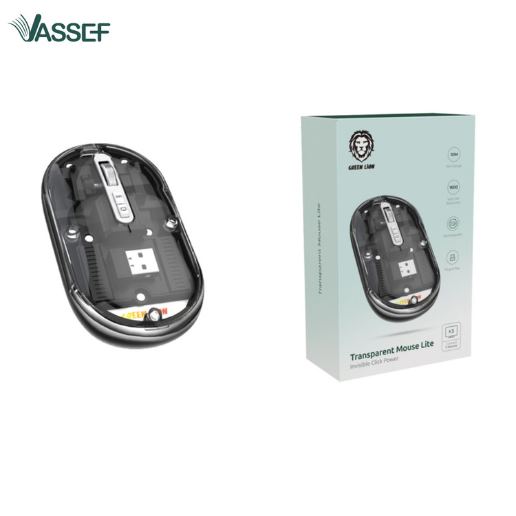 خرید موس ترنسپرنت گرین لاین