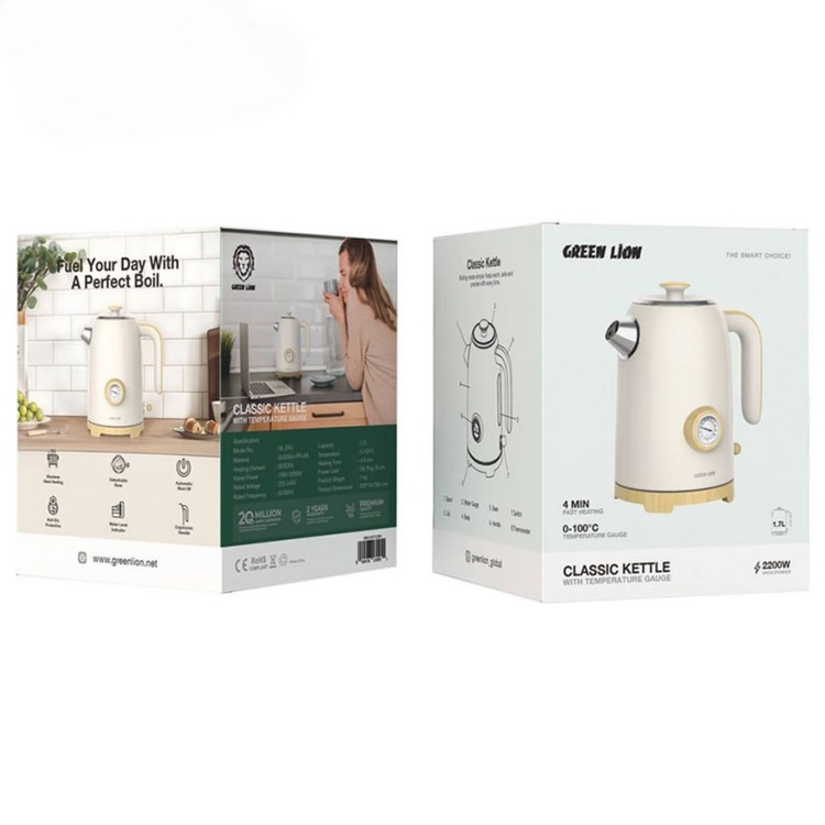 Green Lion Classic Kettle 1.7L 2200W