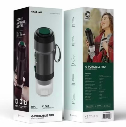 قهوه جوش همراه green lion مدل G_portable pro