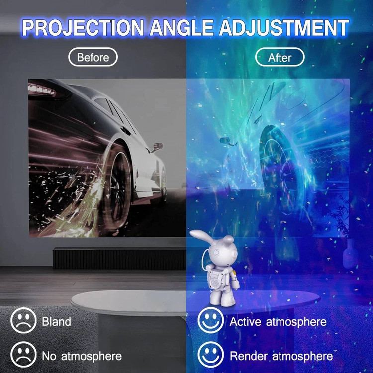 پروژکتور دکوری آدم فضایی