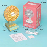 پنکه شارژی رومیزی نوستالژی