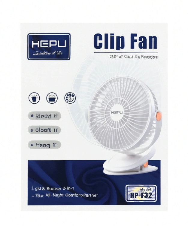 HEPU clip Fan HP_F32