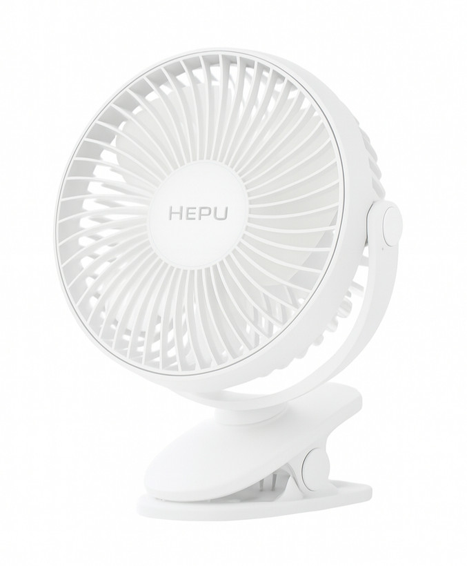 پنکه شارژی Hepu گیره ای مدل HP-f32
