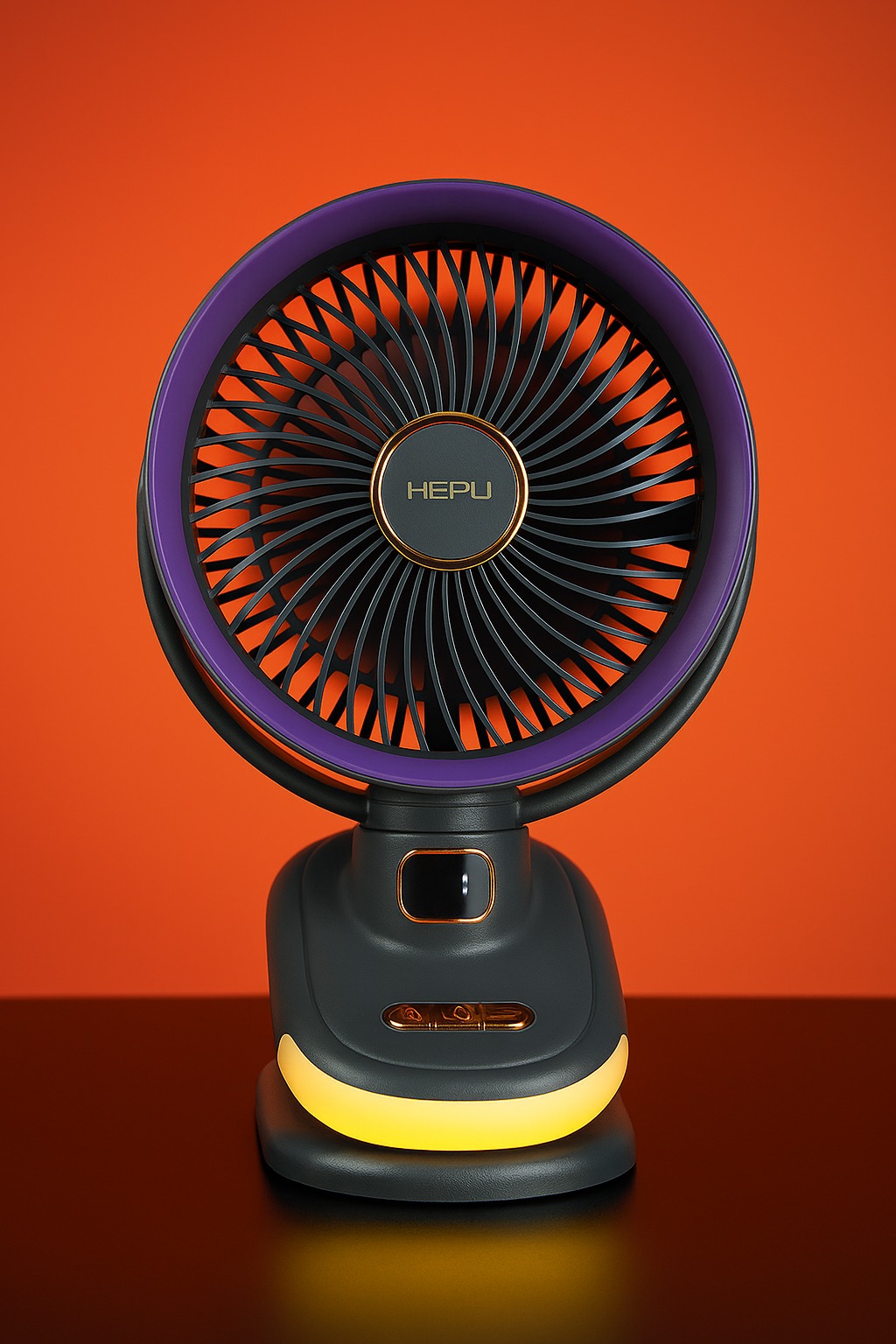 پنکه شارژی Hepu گیره ای مدل HEPU HP-F31