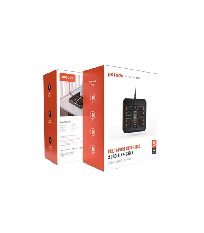 چندراهی برق پرودو مدل PD-FWCH021-BK