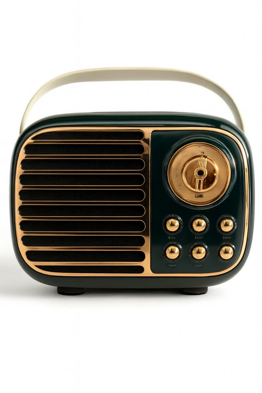 اسپیکر بلوتوثی brodu مدل BTS-1956 میکروفون دار اصل