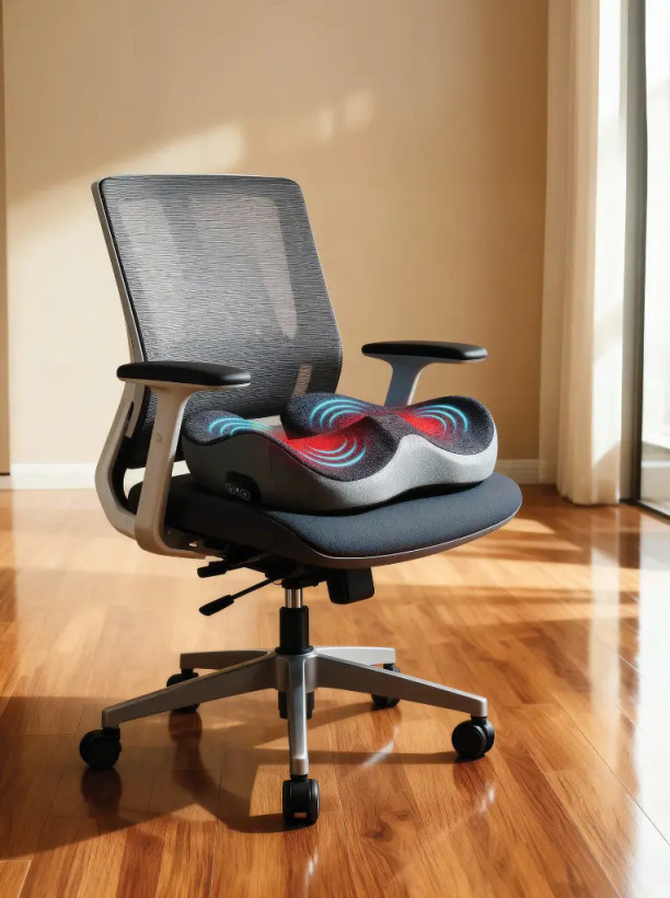 بالشتک نشیمن ماساژور گرین لاین مدل RELIEVE PRO Seat Cushion with Massage Function