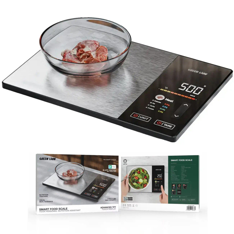 ترازو هوشمند آشپزخانه گرین لاین مدل Smart Food Scale